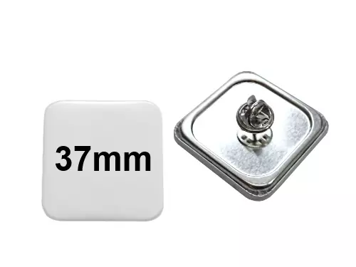 37x37mm Button mit Pin